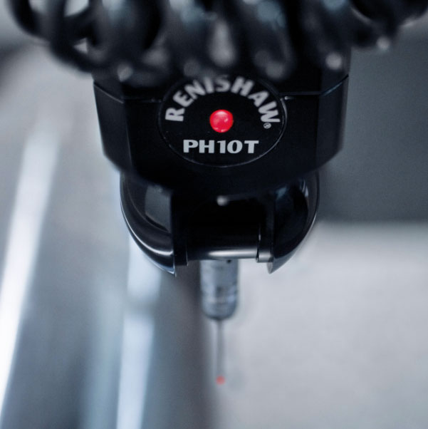 Zmotoryzowane głowice indeksowane PH10 zapewniają najwyższą jakość dokonywanych pomiarów pod kątem jakości produkcji